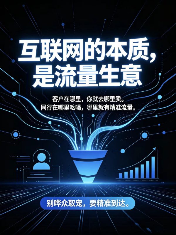 读懂流量底层逻辑，少走90%创业弯路！-洛芃泽