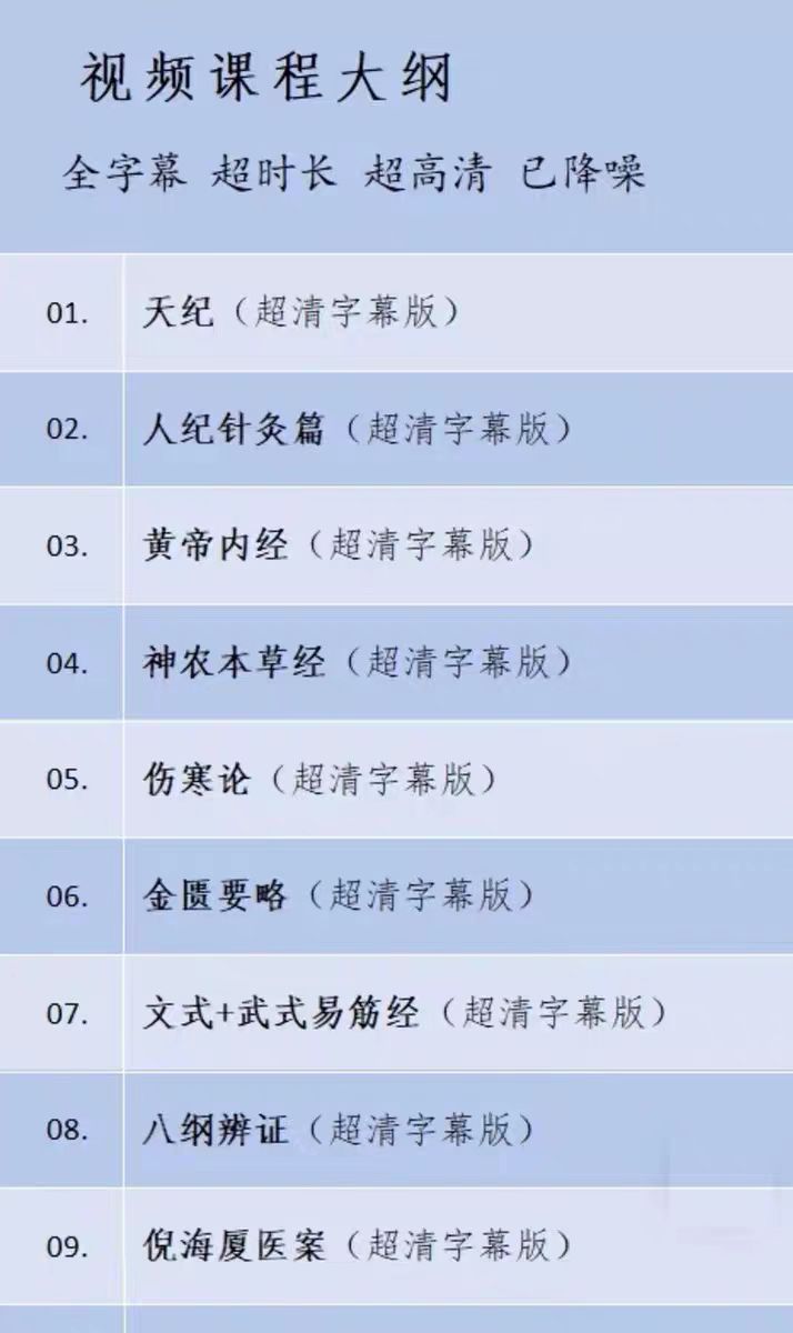 图片[6]-倪海厦中医教学视频全集 - 天纪人纪地纪全套｜洛芃泽