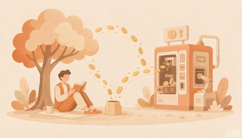 月入5万还不敢请假？被动收入的3个层次，你卡在第几层-洛芃泽